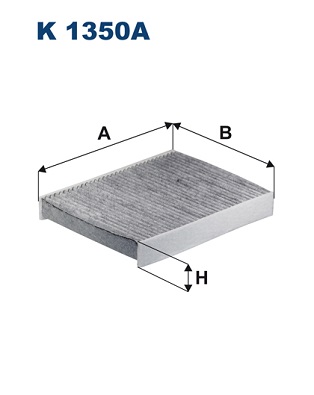 FILTER KABINE - FILTRON - K 1350A
