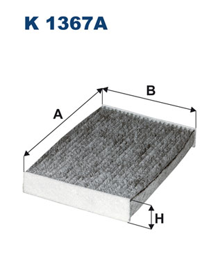 FILTRON - K 1367A - Filter, vazduh unutrašnjeg prostora (Grejanje/ventilacija)