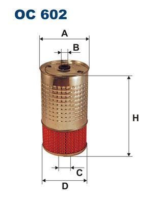 FILTRON - OC 602 - Filter za ulje (Podmazivanje)