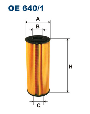 FILTRON - OE 640/1 - Filter za ulje (Podmazivanje)