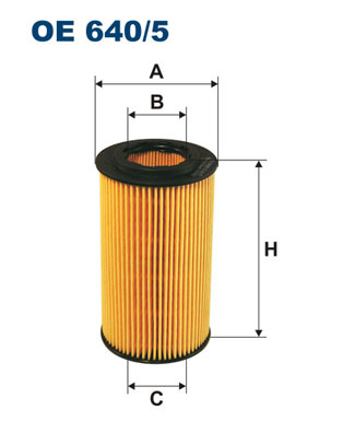 FILTRON - OE 640/5 - Filter za ulje (Podmazivanje)