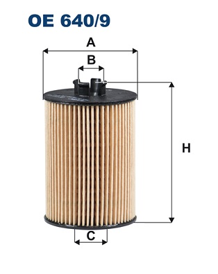 FILTRON - OE 640/9 - Filter za ulje (Podmazivanje)