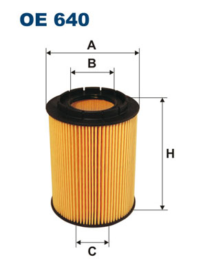 FILTRON - OE 640 - Filter za ulje (Podmazivanje)