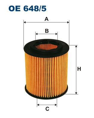 FILTRON - OE 648/5 - Filter za ulje (Podmazivanje)