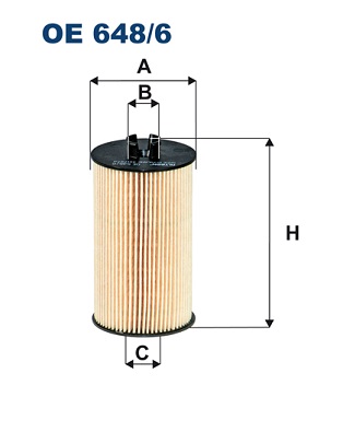 FILTRON - OE 648/6 - Filter za ulje (Podmazivanje)