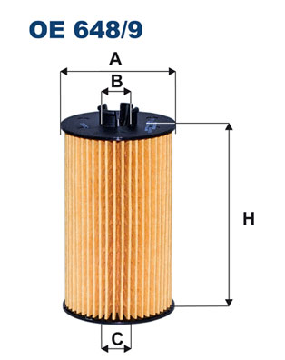 FILTRON - OE 648/9 - Filter za ulje (Podmazivanje)