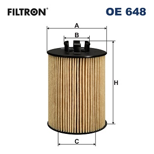 Slika FILTRON - OE 648 - Filter za ulje (Podmazivanje)