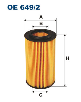 FILTRON - OE 649/2 - Filter za ulje (Podmazivanje)