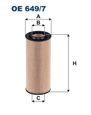 FILTRON - OE 649/7 - Filter za ulje (Podmazivanje)