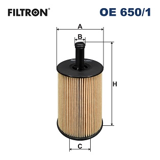 FILTRON - OE 650/1 - Filter za ulje (Podmazivanje)