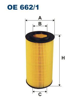 FILTRON - OE 662/1 - Filter za ulje (Podmazivanje)