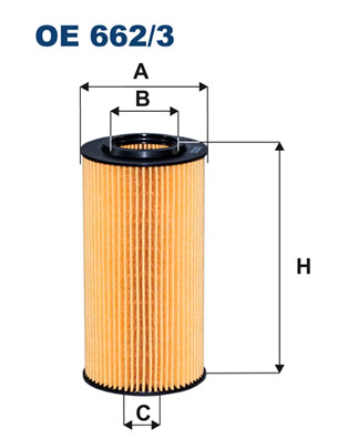 FILTRON - OE 662/3 - Filter za ulje (Podmazivanje)