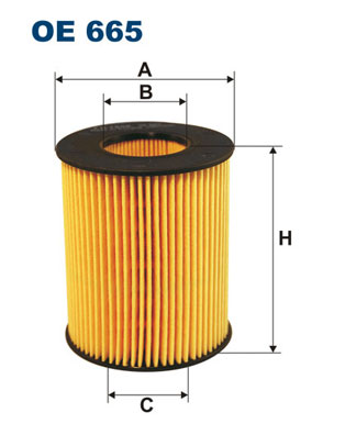 FILTRON - OE 665 - Filter za ulje (Podmazivanje)