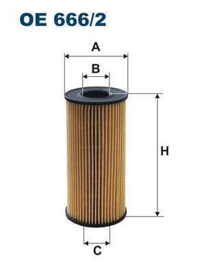 FILTRON - OE 666/2 - Filter za ulje (Podmazivanje)