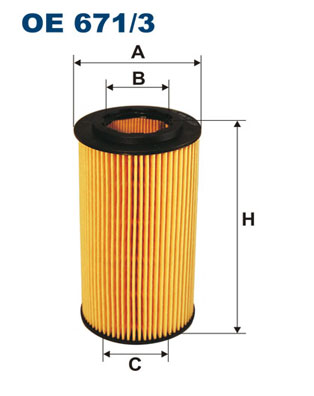 FILTER ULJA - FILTRON - OE 671/3