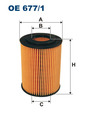 FILTRON - OE 677/1 - Filter za ulje (Podmazivanje)