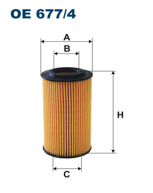 FILTRON - OE 677/4 - Filter za ulje (Podmazivanje)