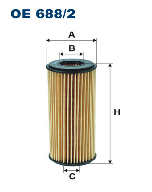 FILTRON - OE 688/2 - Filter za ulje (Podmazivanje)