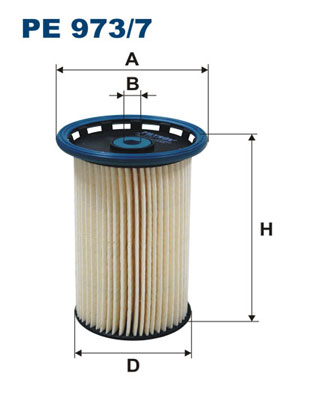 FILTRON - PE 973/7 - Filter za gorivo (Sistem za dovod goriva)