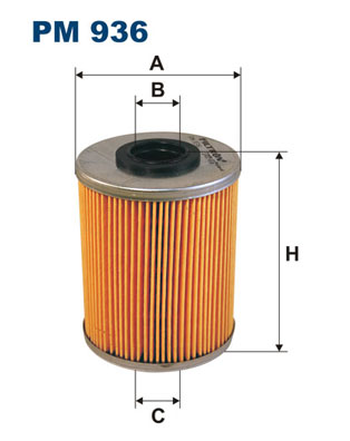 FILTRON - PM 936 - Filter za gorivo (Sistem za dovod goriva)