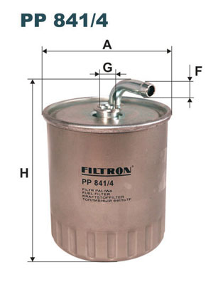 FILTRON - PP 841/4 - Filter za gorivo (Sistem za dovod goriva)