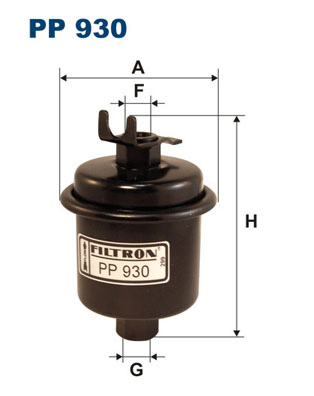 FILTRON - PP 930 - Filter za gorivo (Sistem za dovod goriva)