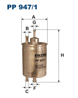 FILTRON - PP 947/1 - Filter za gorivo (Sistem za dovod goriva)