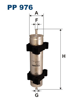 FILTRON - PP 976 - Filter za gorivo (Sistem za dovod goriva)