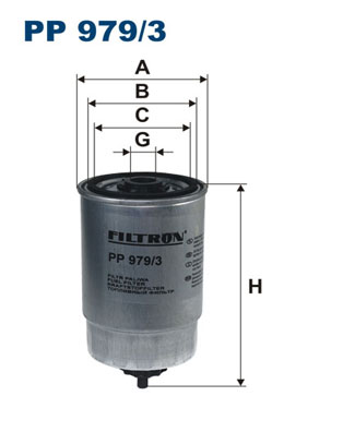 FILTER ZA GORIVO - FILTRON - PP 979/3