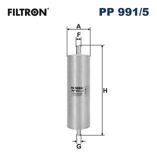 FILTER ZA GORIVO - FILTRON - PP 991/5