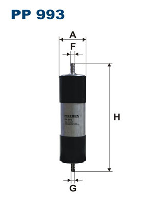 FILTRON - PP 993 - Filter za gorivo (Sistem za dovod goriva)