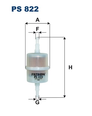 FILTRON - PS 822 - Filter za gorivo (Sistem za dovod goriva)