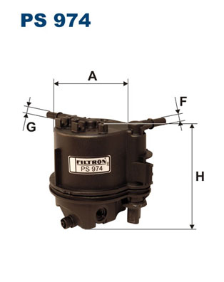 FILTRON - PS 974 - Filter za gorivo (Sistem za dovod goriva)