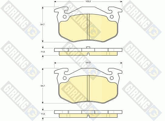 Picture of Brake Kit, disc brake - GIRLING - 6410923