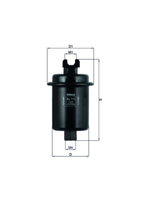 Image de Filtre à carburant - MAHLE - KL 111
