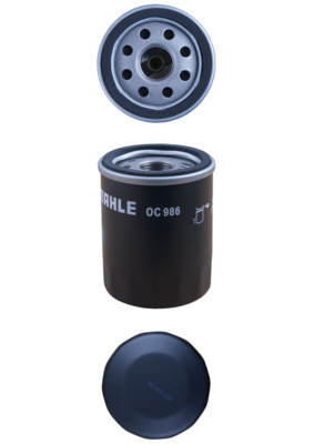 Image de Filtre à huile - MAHLE - OC 986