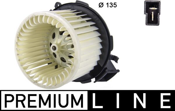 VENTILATOR KABINE - MAHLE - AB 100 000P