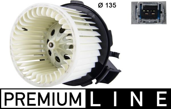 VENTILATOR KABINE - MAHLE - AB 101 000P