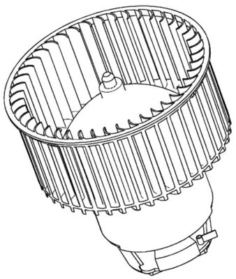 Picture of Interior Blower - MAHLE - AB 118 000P