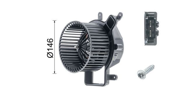 Picture of Interior Blower - MAHLE - AB 137 000P