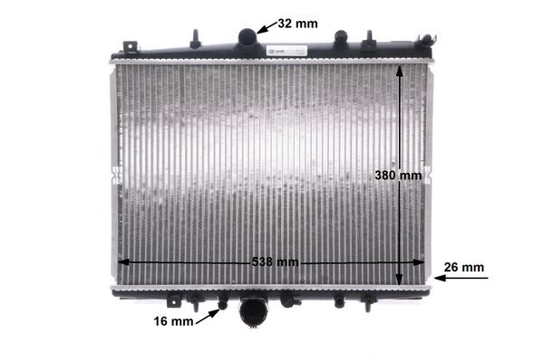 MAHLE CR 403 000S Kühler, Motorkühlung für