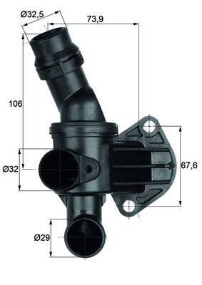 TERMOSTAT - MAHLE - TI 6 80