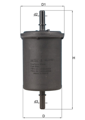 MAHLE filter benzina RENAULT KL 416/1 CLIO