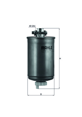 MAHLE filter nafte VW KL 75 GOLF 1.9TDI 3IZV.