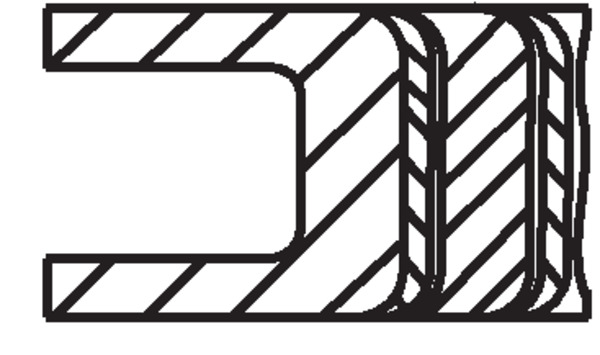 Picture of MAHLE - 021 RS 00119 0N0 - Piston Ring Kit (Crankshaft Drive)