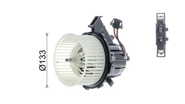 Picture of Interior Blower - MAHLE - AB 115 000P