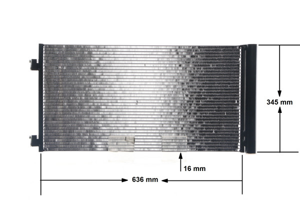 Picture of Condenser -  air conditioning - MAHLE - AC 751 000S