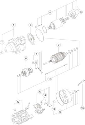 Image de Démarreur - MAHLE - MS 313
