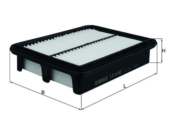 MAHLE filter zraka MAZDA LX4142 CX-3 1.5 D 15->
