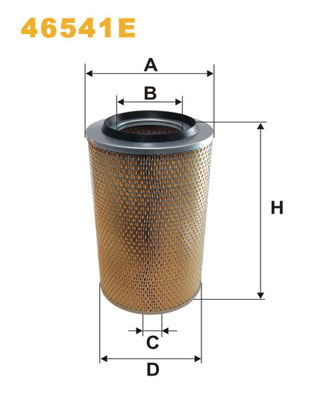 WIX FILTERS - 46541E - Filter za vazduh (Sistem za dovod vazduha)